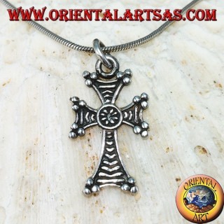 Ciondolo in argento  Croce armena