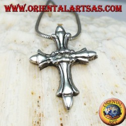Silver pendant with Byzantine cross