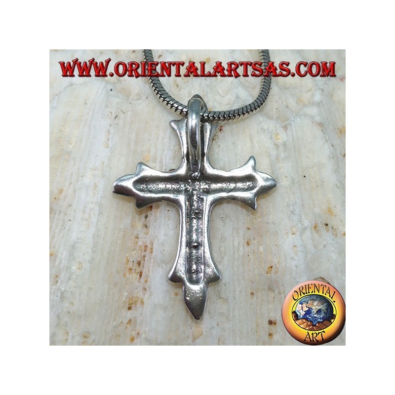 Silver pendant with Byzantine cross