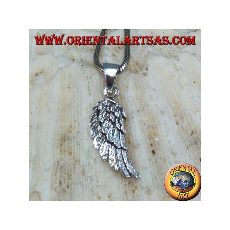 Silver pendant Angel Wing