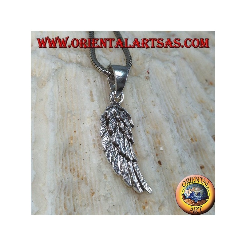 Silver pendant Angel Wing