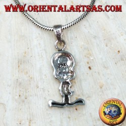 Anhänger in Silber Titti Chick