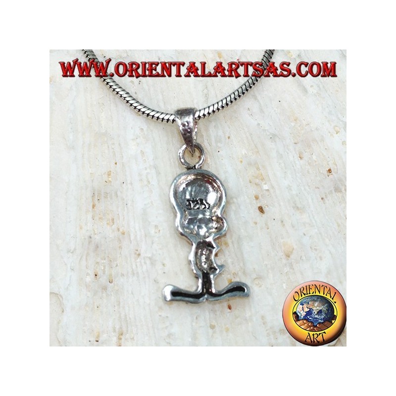 Colgante en plata Titti chick