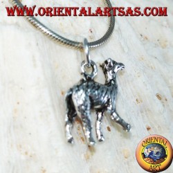 Colgante de plata Lama glama