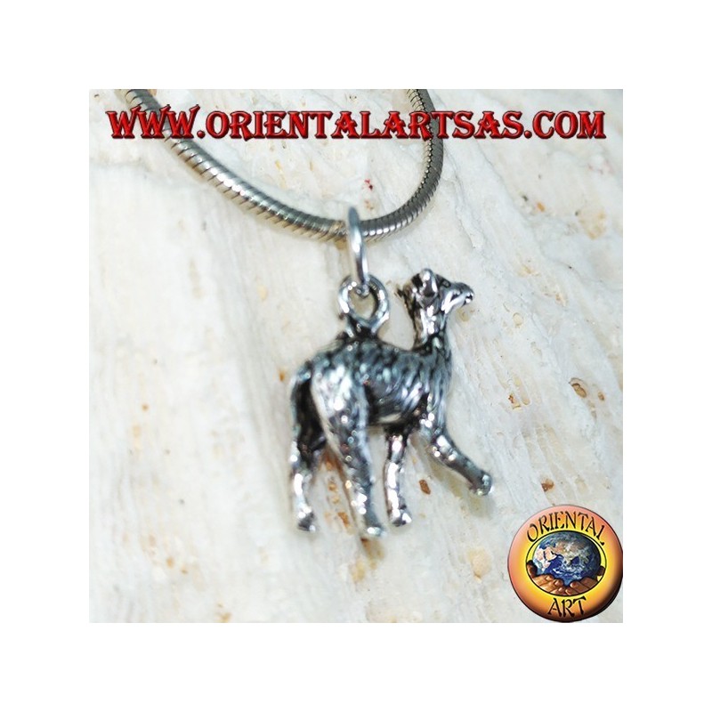 Pendentif en argent Lama glama
