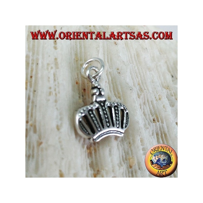 Silver pendant, the crown