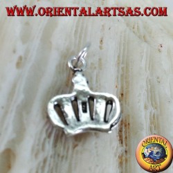Colgante de plata, la corona