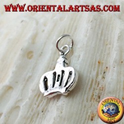 Silver pendant, the crown