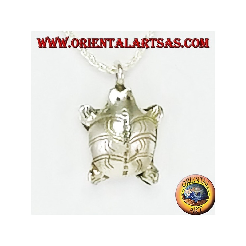 Colgante Lucky Karen tortuga plateado