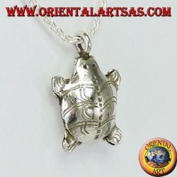 Colgante Lucky Karen tortuga plateado
