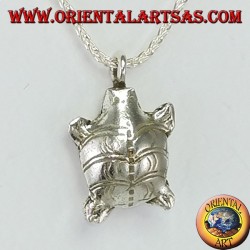 Colgante Lucky Karen tortuga plateado