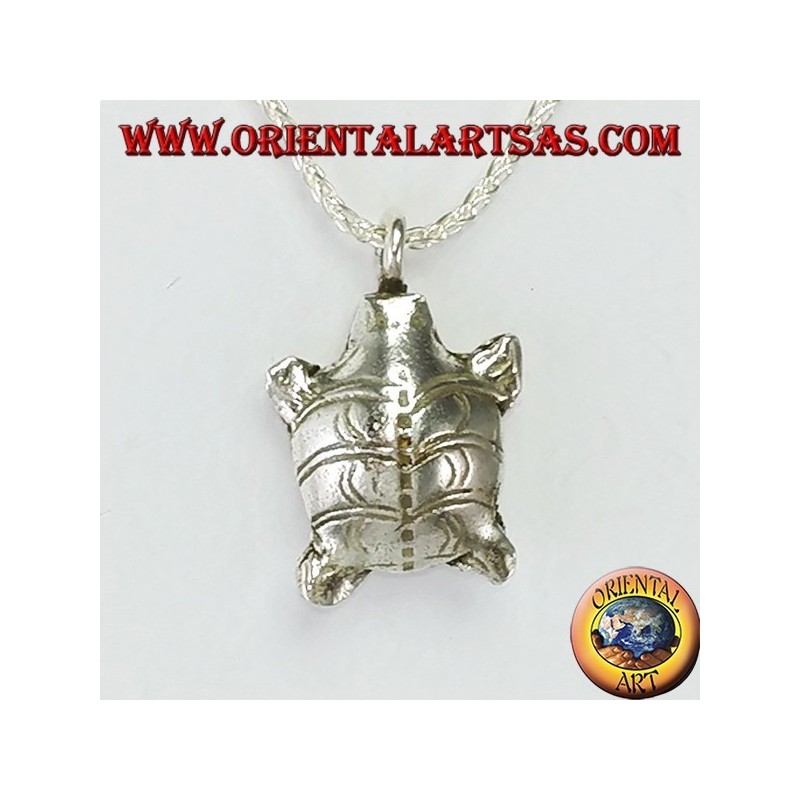 Colgante Lucky Karen tortuga plateado