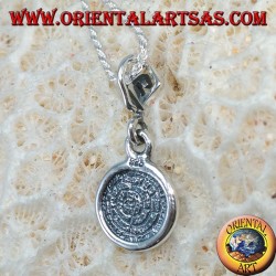 Silver pendant, the Festo disc with greek on the hook