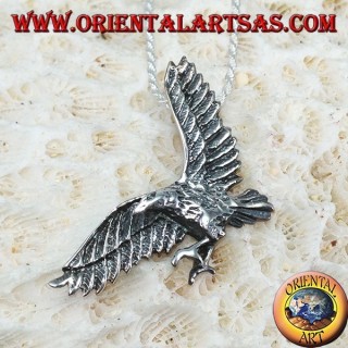 Silberner Anhänger, Steinadler