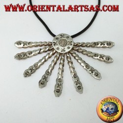 Pendentif en argent fait main Karen