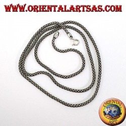 Cadena de plata, enrollamiento redondo