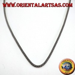 Chaîne en argent, boucle ronde