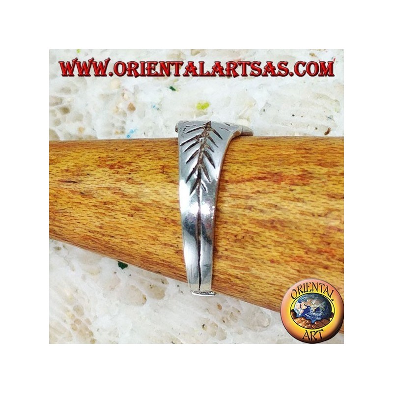 Bague en argent pour les pieds ou pour les phalanges avec fleur