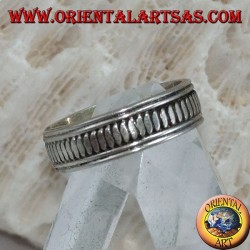 Bague en argent pour pieds ou pour phalanges, faite à la main