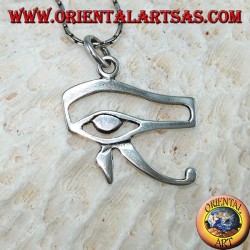 silver pendant eye of Horus and Eye of Ra