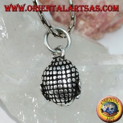 Colgante de plata de una pequeña cabeza de Buda