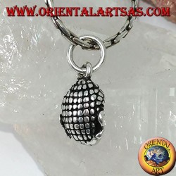 Colgante de plata de una pequeña cabeza de Buda