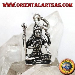 Silberner Anhänger der Shiva-Statue von Shiva des Murudeshwara-Tempels