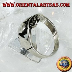 Claddagh silver ring Celtic symbol of Love Loyalty and Friendship (big)
