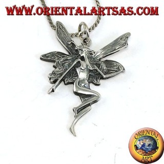 Ciondolo fata in argento 925