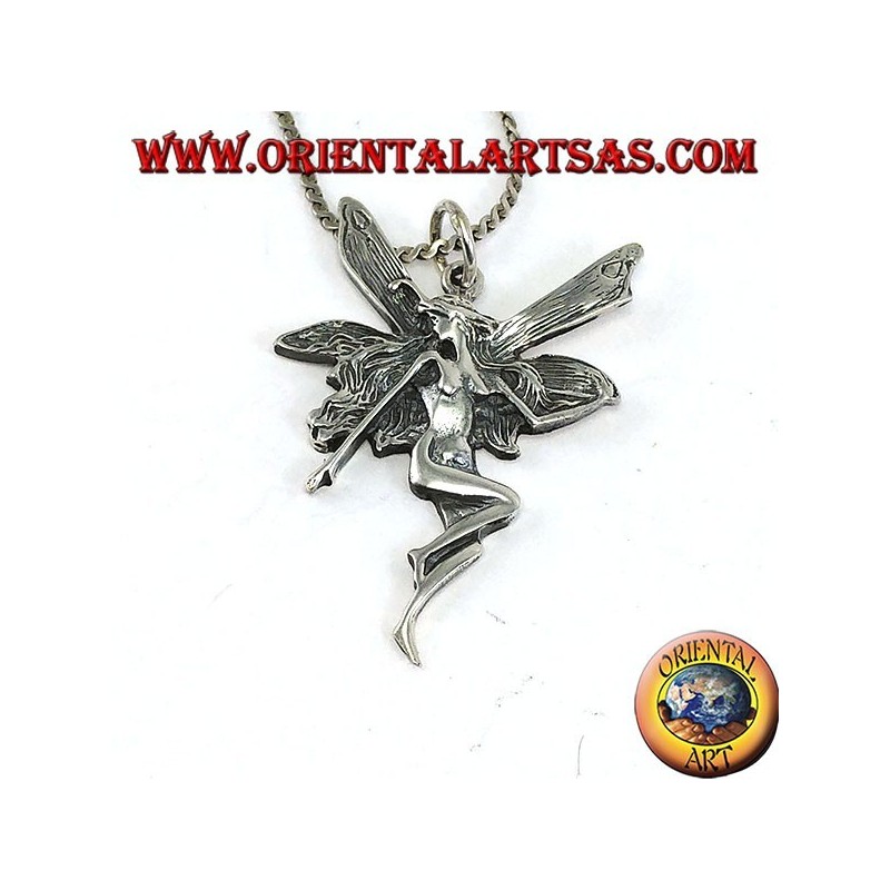 Feenanhänger in 925 Silber