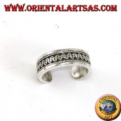 Banda abierta trabajada