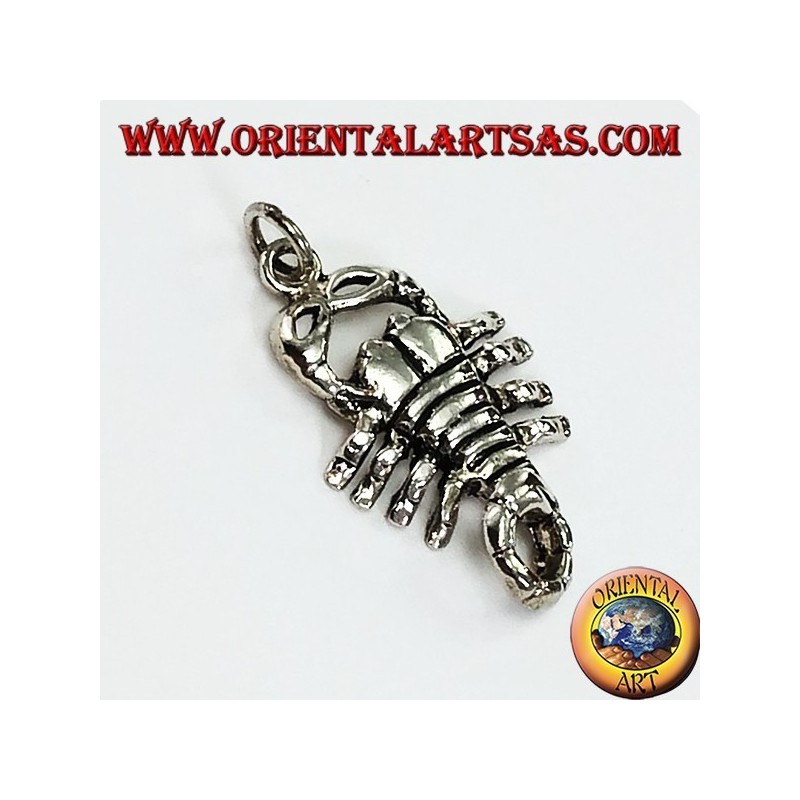 Anhänger in Silber Skorpion Medium