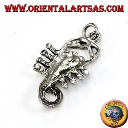 Pendentif en argent scorpion moyen