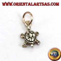 Pendentif en argent, petite tortue terrapine...