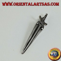 Anhänger in Silber, Schwert der Königin der Schwerter von Cesare Borgia