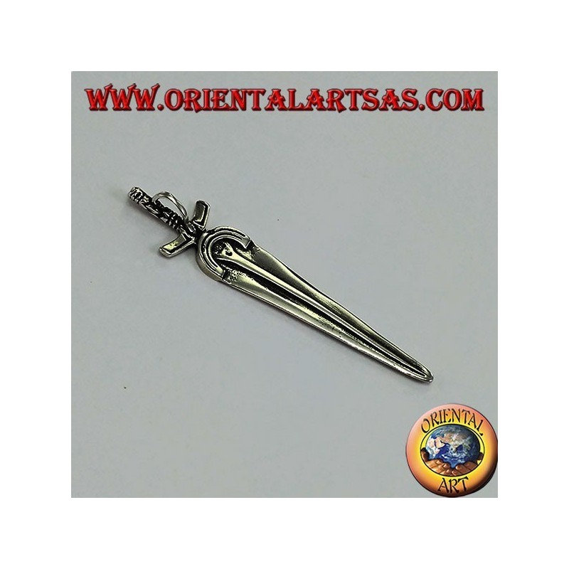Anhänger in Silber, Schwert der Königin der Schwerter von Cesare Borgia