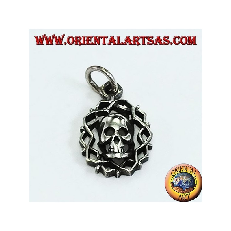 Anhänger in Silber, Totenkopf der Dunkelheit
