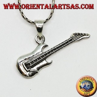 Pendentif en argent Chicago Electric Bass 5 String