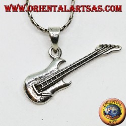 Colgante de plata Chicago Electric Bass 5 String