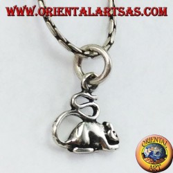 Pendentif en argent (rongeur) la souris