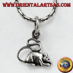 Pendentif en argent (rongeur) la souris