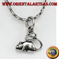 Pendentif en argent (rongeur) la souris
