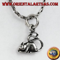 Silver pendant (rodent) the mouse