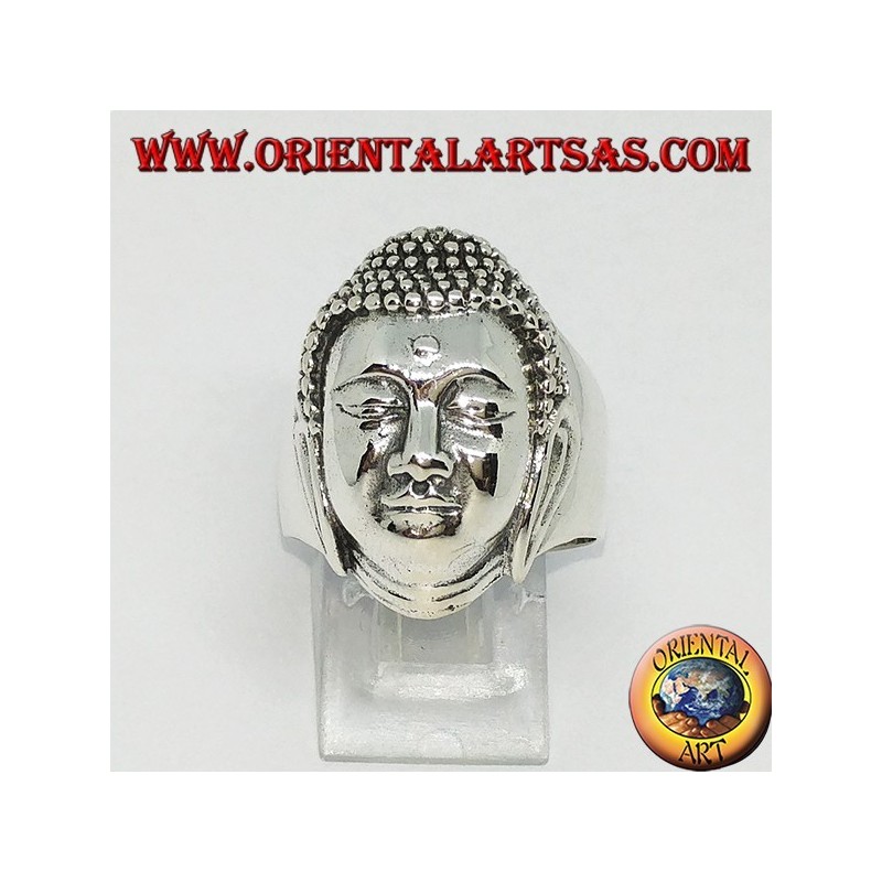 Silver ring head of the great Buddha