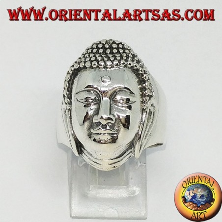 Silver ring head of the great Buddha