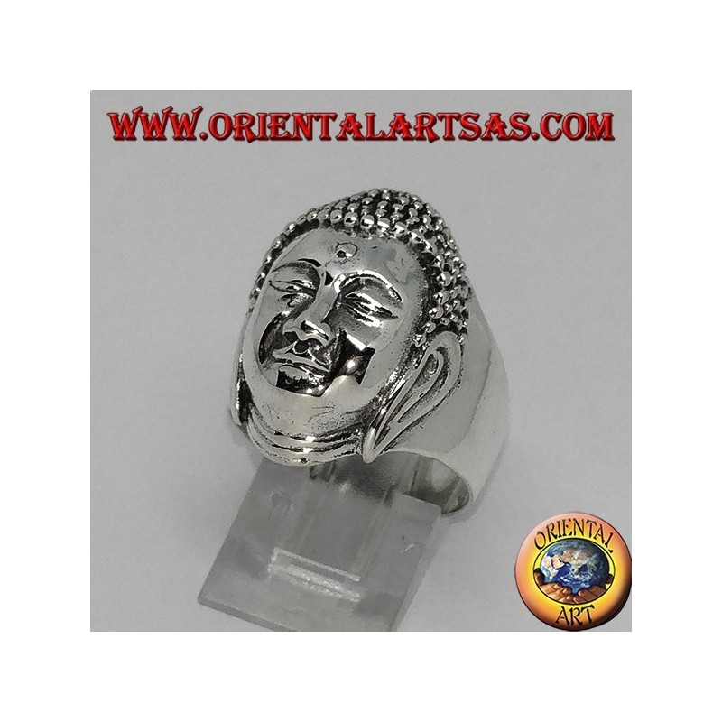 Silver ring head of the great Buddha