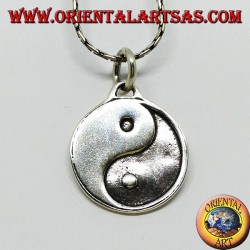 Colgante de plata Tao yin-yang