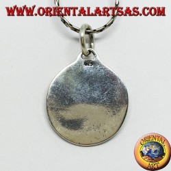 Colgante de plata Tao yin-yang