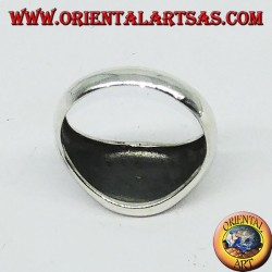 Anillo de plata Sello cruzado de los Caballeros del Santo Sepulcro de Jerusalén