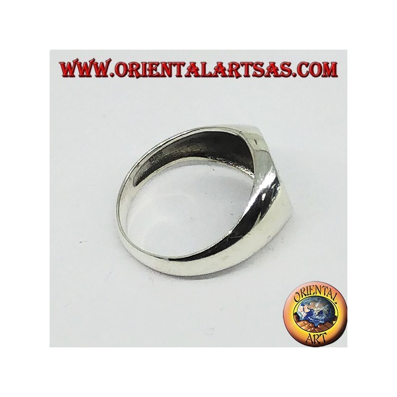 Bague en argent Sceau de croix des chevaliers du Saint-Sépulcre de Jérusalem